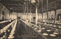 Mess Hall, N.Y. State Soldiers and Sailors Home Postcard