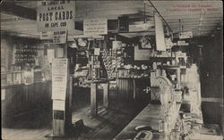 Interior of Casino Falmouth Heights, MA Postcard Postcard