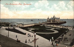 The Britannia Pier Yarmouth, United Kingdom Postcard Postcard