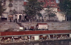Star Laundry Postcard