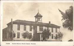 Public School Smith Center, KS Postcard Postcard
