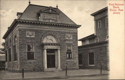 First National Bank Elmer, NJ Postcard Postcard