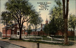 Academy & Alumni Building, Phillips Exeter Academy New York Postcard Postcard
