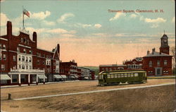 Tremont Square Claremont, NH Postcard Postcard