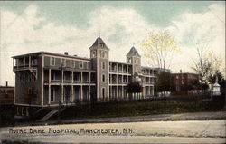 Notre Dame Hospital Postcard