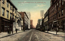 Fifth Ave. Looking East Postcard