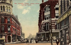 Alamo Street looking North Postcard
