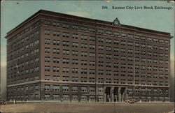 Kansas City Live Stock Exchange Postcard