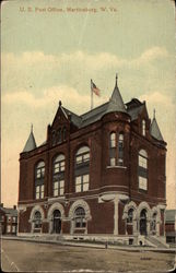 U.S. Post Office Martinsburg, WV Postcard Postcard