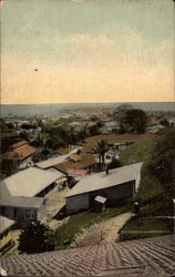 Looking Over the City of Panama Postcard