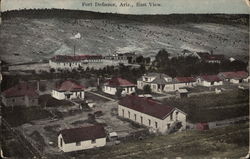 East View of Fort Defiance Arizona Postcard Postcard