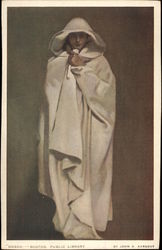 "Hosea" Boston Public Library, by John S. Sargent Postcard