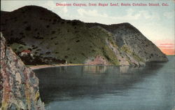 Descanso Canyon, from Sugar Loaf Postcard