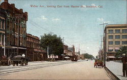 Weber Avenue, Looking East from Hunter Street Weber Avenue, Looking East from Hunter Street