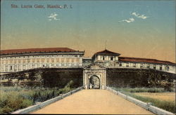 Santa Lucia Gate Postcard