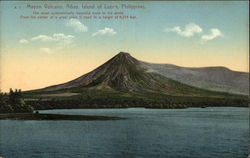 Mayon Volcano, Albay Island Postcard