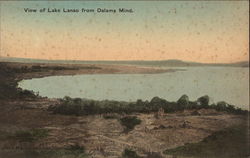 View of Lake Lanao from Dalama Mind Postcard