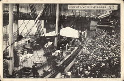 Perry's Flagship Niagara Postcard