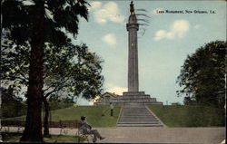 Lee Monument Postcard
