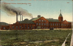 Beet Sugar Factory Postcard