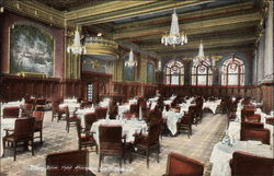 Dining Room, Hotel Alexandria Postcard