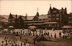 The Metropole Hotel Avalon, CA Postcard Postcard