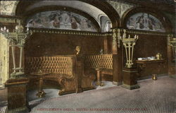 Gentlemen's Grill, Hotel Alexandria Postcard