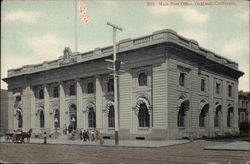 Main Post Office Oakland, CA Postcard Postcard