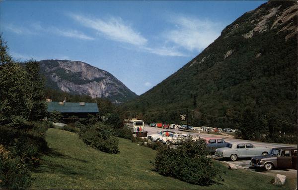 Looking North in Crawford Notch White Mountains New Hampshire