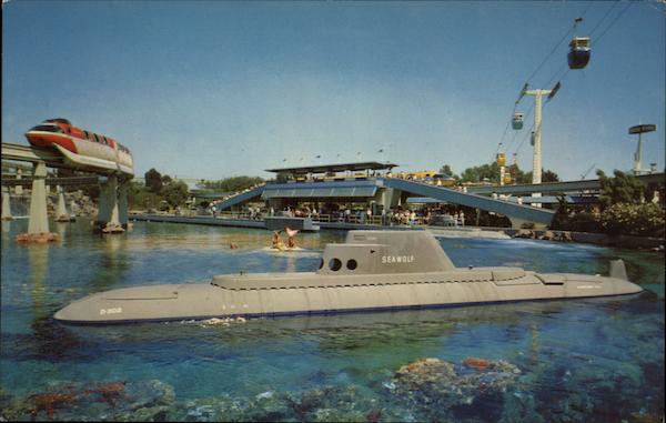 Submarine Ride Anaheim California Disney