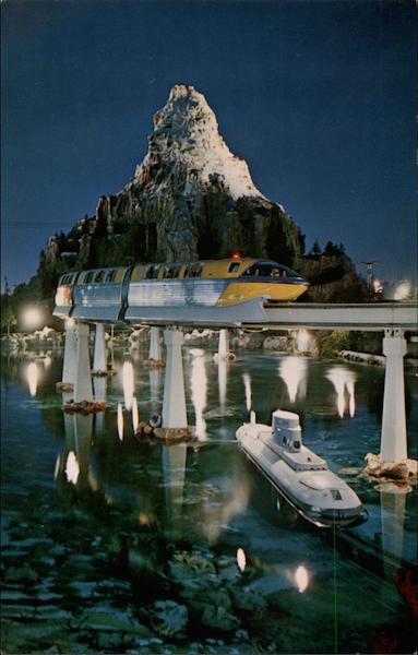 Matterhorn Mountain Anaheim California Disney