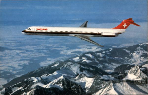 Swissair McDonnell Douglas DC9-81 Aircraft