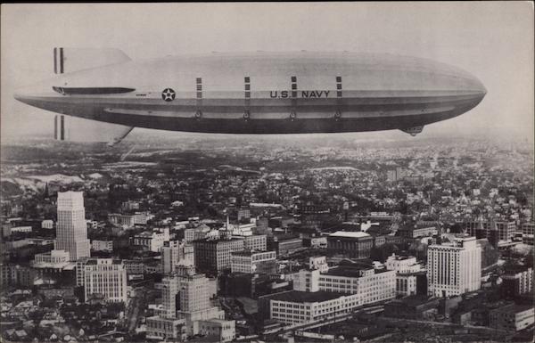 Rigid Airship Akron Ohio Airships