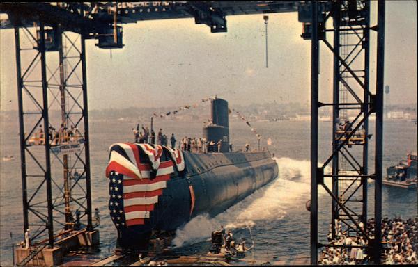 The U.S.S. Seawolf Groton Connecticut