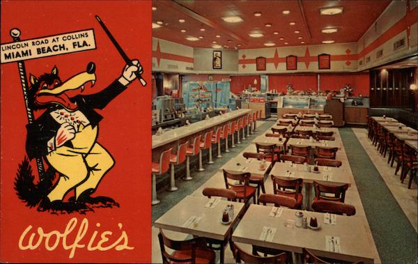 Wolfie's Restaurant & Sandwich Shop Miami Beach Florida