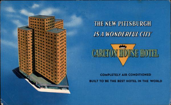 Carlton House Hotel Pittsburgh Pennsylvania