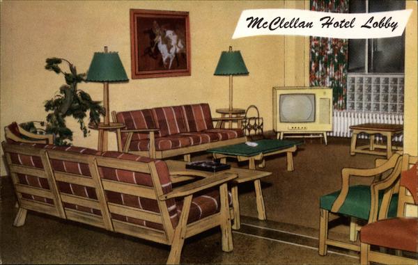 McClellan Hotel - Lobby Wichita Kansas