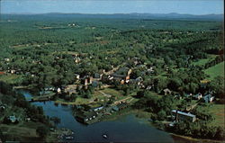 Aerial View of the Village from the Southwest Postcard