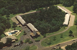 Aerial View of Now Voyager "Resort Motel" Postcard