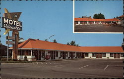 Motel Alouette Drummondville, PQ Canada Quebec Postcard Postcard