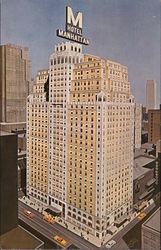 Hotel Manhattan New York, NY Postcard 