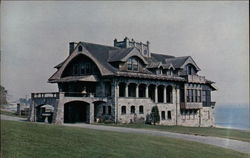 US Senator Aldrich Estate Boat House Warwick, RI Postcard Postcard