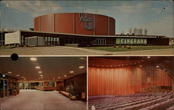 The Cooper Indian Hills Cinerama Theatre Postcard