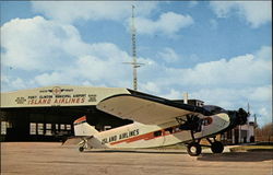 Island Airlines Port Clinton Municipal Airport Ohio Postcard Postcard