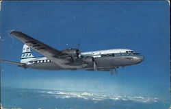 PAA New Super-6 Clipper Postcard