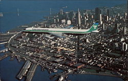 Trans International Airlines Postcard