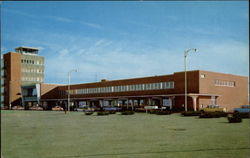 Airport Terminal Postcard