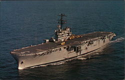 USS Okinawa (LPH-3) Postcard
