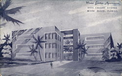 Winter Garden Apartments Postcard