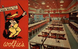 Wolfie's Restaurant & Sandwich Shop Postcard
